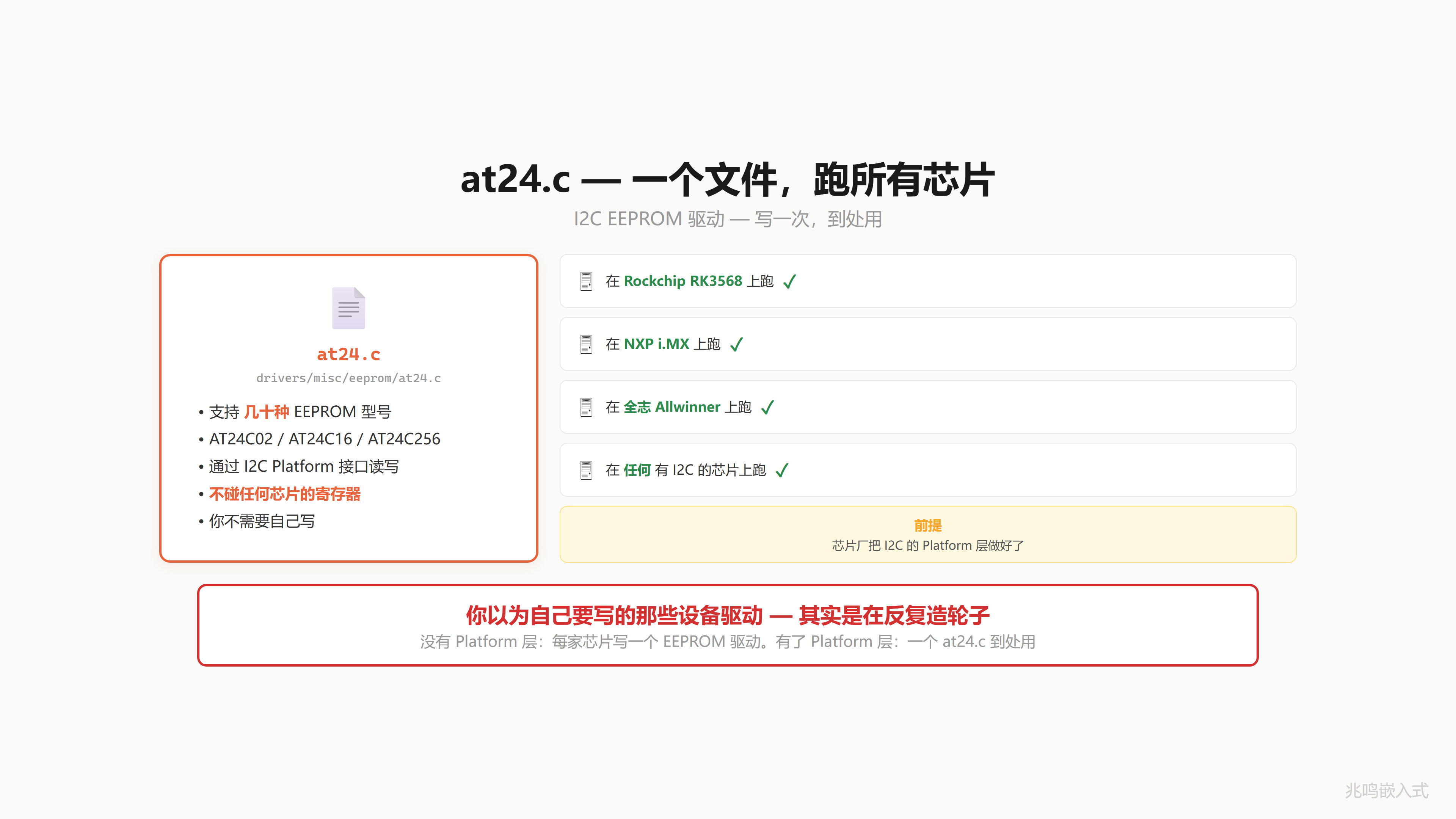 at24 一个文件跑所有芯片